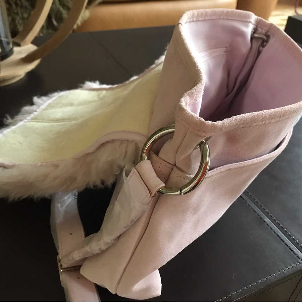 UGG Pink Fur Shoulder Bag - Picture 7 of 13